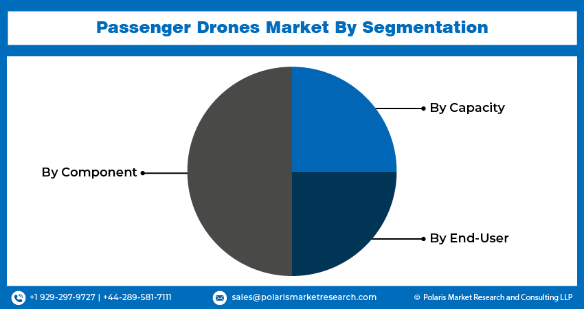 Passenger Drones Market seg